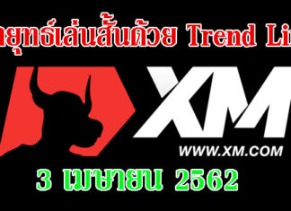 กลยุทธ์เล่นสั้นด้วย Trend Line 3 เมษายน 2562 เวลา 19.00 น. กลยุทธ์เล่นสั้นด้วย Trend Line