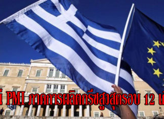 มาร์กิตเผยดัชนี PMI ภาคการผลิตกรีซสูงสุดรอบ 12 เดือนในมี.ค.